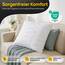 LILENO HOME Kissen 50x50 (1er Set) – 95 °C waschbar, Oeko-Tex & Made in DE – Allergiker Kopfkissen 50x50 für himmlischen Schlaf – Haut schmeichelndes & geruchsfreies Pillow