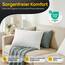 LILENO HOME Kopfkissen 30x50 (1er Set) – 95 °C waschbar, Oeko-Tex & Made in DE – Allergiker Kissen 30x50 für himmlischen Schlaf – Haut schmeichelndes & geruchsfreies Pillow