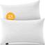 LILENO HOME Kissen 40x90 (2er Set) – 95 °C waschbar, Oeko-Tex & Made in DE – Allergiker Kopfkissen 40x90 anpassbar für himmlischen Schlaf – Haut schmeichelndes & geruchsfreies Pillow