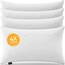 LILENO HOME Kissen 40x90 (4er Set) – 95 °C waschbar, Oeko-Tex & Made in DE – Allergiker Kopfkissen 40x90 anpassbar für himmlischen Schlaf – Haut schmeichelndes & geruchsfreies Pillow