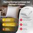 LILENO HOME Kissen 60x60 (4er Set) – 95 °C waschbar, Oeko-Tex & Made in DE – Allergiker Kopfkissen 60x60 anpassbar für himmlischen Schlaf – Haut schmeichelndes & geruchsfreies Pillow