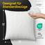 LILENO HOME Kopfkissen 40x40 (6er Set) – 95 °C waschbar, Oeko-Tex & Made in DE – Allergiker Kissen 40x40 für himmlischen Schlaf – Haut schmeichelndes & geruchsfreies Pillow