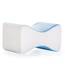 Linenspa Ergonomische Kniekissen aus Gel-Memory-Foam für Seitenschläfer – Beinkissen, Weiß