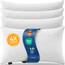 LILENO HOME Allergiker Kopfkissen 40x80 (4er Set) – 95°C waschbar, Oeko-Tex & Made in DE – Kissen 40x80 anpassbar für himmlischen Schlaf – Haut schmeichelndes & geruchsfreies Pillow