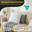 LILENO HOME Kopfkissen 40x40 (6er Set) – 95 °C waschbar, Oeko-Tex & Made in DE – Allergiker Kissen 40x40 für himmlischen Schlaf – Haut schmeichelndes & geruchsfreies Pillow