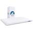 Bluewave Bedding ultraflaches Ultra Slim Gel-Memoryschaum-Kissen für Bauch- und Rückenschläfer, niedriges, flaches Design für Halswirbelsäulenausrichtung und tieferen Schlaf, 7 cm hoch, Kingsize-Größe