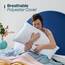 Linenspa US Queen Kopfkissen – 2er Set – Mittelfestes Kissen – Öko-Tex – aus zerkleinerten Memory Foam Flocken