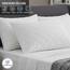 Adam Home Gesteppt Kissen 4er-Pack (40x80cm) kopfkissen in Hotelqualität, Seitenschläfer-Pillows for Sleeping, schnell zurückfedernde, staubdichte, hochwertig gefüllte Pillow