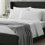 Adam Home Gesteppt Kissen 4er-Pack (80x80cm) kopfkissen in Hotelqualität, Seitenschläfer-Pillows for Sleeping, schnell zurückfedernde, staubdichte, hochwertig gefüllte Pillow