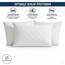 Adam Home Gesteppt Kissen 2er-Pack (80x80cm) kopfkissen in Hotelqualität, Seitenschläfer-Pillows for Sleeping, schnell zurückfedernde, staubdichte, hochwertig gefüllte Pillow