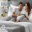 Adam Home Gesteppt Kissen 4er-Pack (80x80cm) kopfkissen in Hotelqualität, Seitenschläfer-Pillows for Sleeping, schnell zurückfedernde, staubdichte, hochwertig gefüllte Pillow