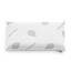 Textilhome – Viskoelastisches Kopfkissen 60x36x12 cm | Ergonomisches Nackenstützkissen mit 100% Viscoschaumkern, Aloe Vera Bezug, Doppelbezug mit Reißverschluss.