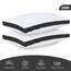 Utopia Bedding Bettkissen zum Schlafen King Size (schwarz), 2er-Set, kühlende Hotelqualität, Zwickelkissen für Rücken-, Bauch- oder Seitenschläfer