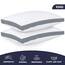 Utopia Bedding Bettkissen zum Schlafen King Size (Grau), 2er-Set, kühlende Hotelqualität, Zwickelkissen für Rücken-, Bauch- oder Seitenschläfer
