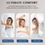 JOLLYVOGUE Pillows King Size Set of 1, Washable Supportive Single Bed Pillow with Super Soft Down Alternative Fill, Luxury Fluffy Hotel Quality for Side , Back and Stomach Sleepers