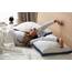 Utopia Bedding Bettkissen zum Schlafen King Size (Marineblau), 2er-Set, kühlende Hotelqualität, Zwickelkissen für Rücken-, Bauch- oder Seitenschläfer