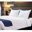 Utopia Bedding Bettkissen zum Schlafen King Size (Marineblau), 2er-Set, kühlende Hotelqualität, Zwickelkissen für Rücken-, Bauch- oder Seitenschläfer