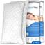 WonderSleep Premium verstellbares Loft [Queen Size 2er-Pack] – geschredderter Memory-Schaumstoff für die Heim- und Hotelkollektion + waschbarer, abnehmbarer, kühlender Viskosebezug aus Bambus