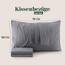 Utopia Bedding – 4er-Set Kissenbezüge – 50 x 75 cm – Oeko-TEX – Gebürstete Mikrofaser, 100% Polyester, mit Umschlagverschluss (Kissenfüllung Nicht enthalten), nur Kissenbezug – Grau