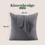 Utopia Bedding – 2er-Set Kissenbezüge – 65 x 65 cm – Oeko-TEX – Gebürstete Mikrofaser, 100% Polyester, mit Umschlagverschluss (Kissenfüllung Nicht enthalten), nur Kissenbezug – Grau