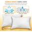 WonderSleep Premium verstellbares Loft [Queen Size 2er-Pack] – geschredderter Memory-Schaumstoff für die Heim- und Hotelkollektion + waschbarer, abnehmbarer, kühlender Viskosebezug aus Bambus