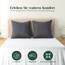 Utopia Bedding – 4er-Set Kissenbezüge – 60 x 60 cm – Oeko-TEX – Gebürstete Mikrofaser, 100% Polyester, mit Umschlagverschluss (Kissenfüllung Nicht enthalten), nur Kissenbezug – Grau