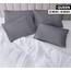 Utopia Bedding Queen-Kissenbezüge – 4er-Pack – Hotelverschluss – weicher, gebürsteter Mikrofaserstoff – schrumpf- und farbecht, Kissenbezüge, Queen-Size, 20 X 30 Inches (grau)