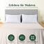 Utopia Bedding – 2er-Set Kissenbezüge – 50 x 80 cm – Oeko-TEX – Gebürstete Mikrofaser, 100% Polyester, mit Umschlagverschluss (Kissenfüllung Nicht enthalten), nur Kissenbezug – Weiß