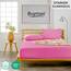 Buymax Spannbettlaken 70x140cm Doppelpack 100% Baumwolle Kinderbett Spannbetttuch Baby Bettlaken Jersey, Matratzenhöhe bis 15 cm, Farbe Altrosa
