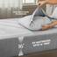 Utopia Bedding Bettwäsche-Set für Kingsize-Bett, 4-teilig, gebürstete Mikrofaser, schrumpft und lichtbeständig, pflegeleicht (Kingsize, Heather Grey)
