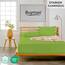 Buymax Spannbettlaken 80x200cm Doppelpack 100% Baumwolle Spannbetttuch Bettlaken Jersey, Matratzenhöhe bis 25 cm, Farbe Apfelgrün