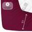 Buymax Spannbettlaken 90x200cm Doppelpack 100% Baumwolle Spannbetttuch Bettlaken Jersey, Matratzenhöhe bis 25 cm, Farbe Bordeaux