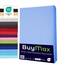 Buymax Topper Spannbettlaken 120x200 cm Spannbetttuch 100% Baumwolle Jersey für Matratzentopper bis 12 cm Matratzenhöhe Bettlaken für Boxspringbett Topper, Blau Hellblau