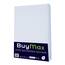 Buymax Spannbettlaken 140x200cm Doppelpack 100% Baumwolle Spannbetttuch Bettlaken Jersey, Matratzenhöhe bis 25 cm, Farbe Weiß