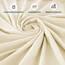 Buymax Spannbettlaken 180x200cm Baumwolle 100% Spannbetttuch Bettlaken Jersey, Matratzenhöhe bis 25 cm, Farbe Beige