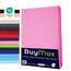 Buymax Topper Spannbettlaken 200x200 cm Spannbetttuch 100% Baumwolle Jersey für Matratzentopper bis 12 cm Matratzenhöhe Bettlaken für Boxspringbett Topper, Altrosa