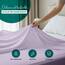 Utopia Bedding - Bettlaken ohne Gummizug 225x255cm - Oeko-TEX Zertifiziert - Weich Gebürstetes Polyester - Mikrofaser Flaches Laken – Lavendel