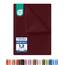 Utopia Bedding - Bettlaken ohne Gummizug 266x259cm - Weich Gebürstetes Polyester - Mikrofaser Flaches Laken – Burgunderrot