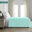 Utopia Bedding - Bettlaken ohne Gummizug 167x243cm - Oeko-TEX Zertifiziert - Weich Gebürstetes Polyester - Mikrofaser Flaches Laken – Spa Blau