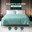 Utopia Bedding - Bettlaken ohne Gummizug 167x243cm - Oeko-TEX Zertifiziert - Weich Gebürstetes Polyester - Mikrofaser Flaches Laken – Spa Blau