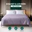 Utopia Bedding - Bettlaken ohne Gummizug 225x255cm - Oeko-TEX Zertifiziert - Weich Gebürstetes Polyester - Mikrofaser Flaches Laken – Lavendel