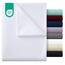 Utopia Bedding - Flach Laken ohne Gummizug - 225 x 255 cm - Oeko-TEX Zertifiziert - Weich Gebürstetes Polyester – Mikrofaser – Flaches Blatt – Weiß