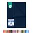 Utopia Bedding - Bettlaken ohne Gummizug 225x255cm - Oeko-TEX Zertifiziert - Weich Gebürstetes Polyester - Mikrofaser Flaches Laken – Marineblau