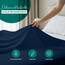 Utopia Bedding - Flach Laken ohne Gummizug - 167 x 243 cm - Oeko-TEX Zertifiziert - Weich Gebürstetes Polyester – Mikrofaser – Flaches Blatt – Marineblau