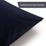 Blumtal Kissenbezug 40x60 cm (2er Set Kissenbezüge) - Dunkelblau - 100% Baumwoll-Jersey, Oeko-Tex Zertifiziert, Kopfkissenbezug 40x60 - Jersey Kissenhülle - Bezug für Nackenstützkissen