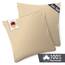 Blumtal Kissenbezug 65x65 cm (2er Set Kissenbezüge) - Beige - 100% Baumwoll-Jersey, Oeko-Tex Zertifiziert, Kissenhülle 65x65 - Jersey Kopfkissenbezug für Kissen 65x65 cm mit Reißverschluss