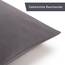 Blumtal Kissenbezug 60x60 cm (2er Set Kissenbezüge) - Grau - 100% Baumwoll-Jersey, Oeko-Tex Zertifiziert, Kissenbezüge 60x60 - Jersey Kissenhülle für Deko-Kissen 60x60 mit Reißverschluss