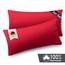 Blumtal Kissenbezug 40x60 cm (2er Set Kissenbezüge) - Rot - 100% Baumwoll-Jersey, Oeko-Tex Zertifiziert, Kopfkissenbezug 40x60 - Jersey Kissenhülle - Bezug für Nackenstützkissen