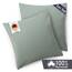 Blumtal Kissenbezug 60x60 cm (2er Set Kissenbezüge) - Hellgrün - 100% Baumwoll-Jersey, Oeko-Tex Zertifiziert, Kissenbezüge 60x60 - Jersey Kissenhülle für Deko-Kissen 60x60 mit Reißverschluss