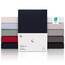 Blumtal® Premium Spannbettlaken 90x200cm Jersey - Oeko-TEX zertifiziertes Bettlaken 90x200cm Baumwolle 100% - Spannbettlaken Boxspringbett 90x200-90x200 Spannbettlaken - Dark Ocean Blue - Blau